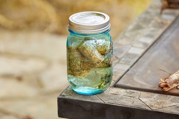 CORKS COMPLETELY SOAKED IN RUBBING ALCOHOL